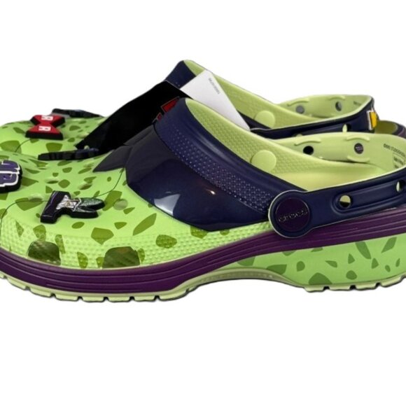 Crocs DBZ Cell Classic Clog Men\'s 8 Green Purple Dragon Ball Z 211205-90H main image 6